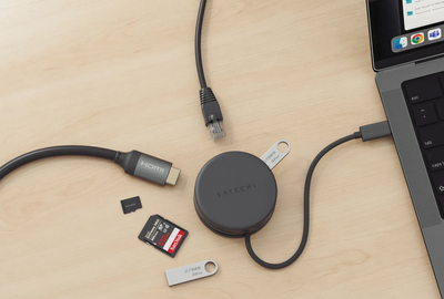 The power of the Satechi On-the-Go 7-in-1 Multiport Adapter