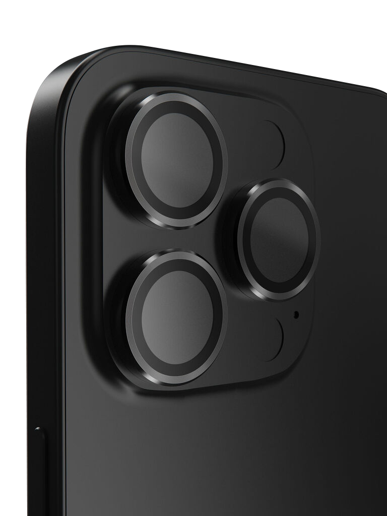 BodyGuardz Apex individual camera protectors iPhone 16 Pro & Pro Max - black