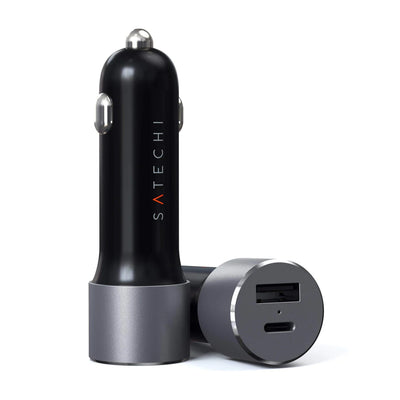 Satechi 2-Port car charger (72W)