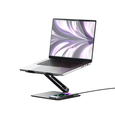 Alogic Elite Power laptop halter mit kabelloses Ladegerät