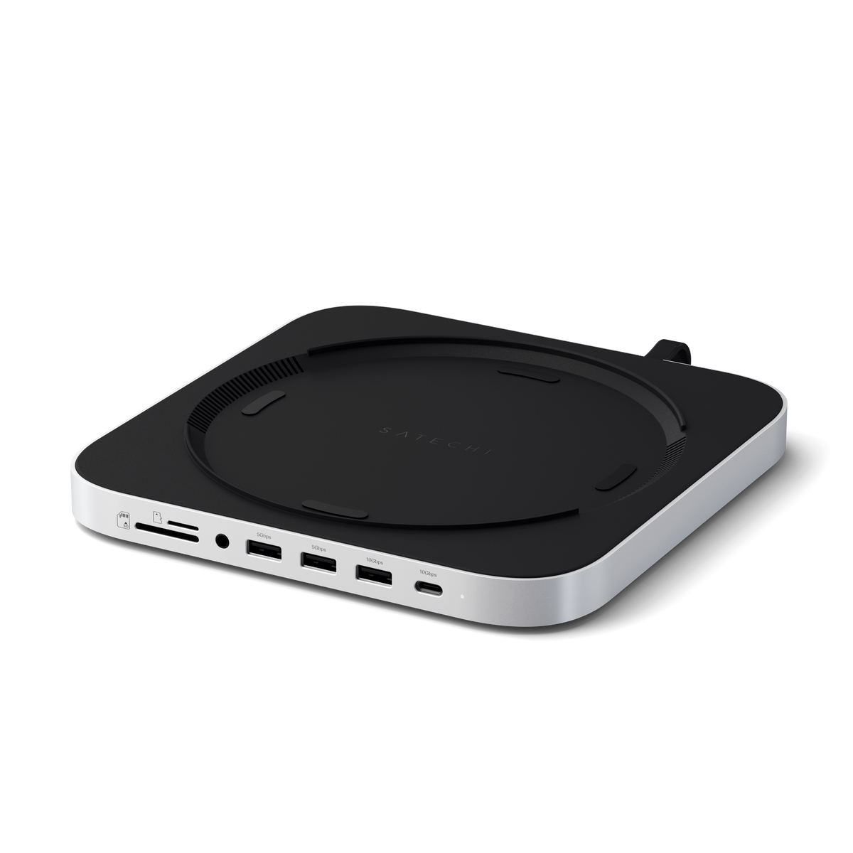 Satechi USB-C Stand/hub Mac mini/Studio (SSD) - silver