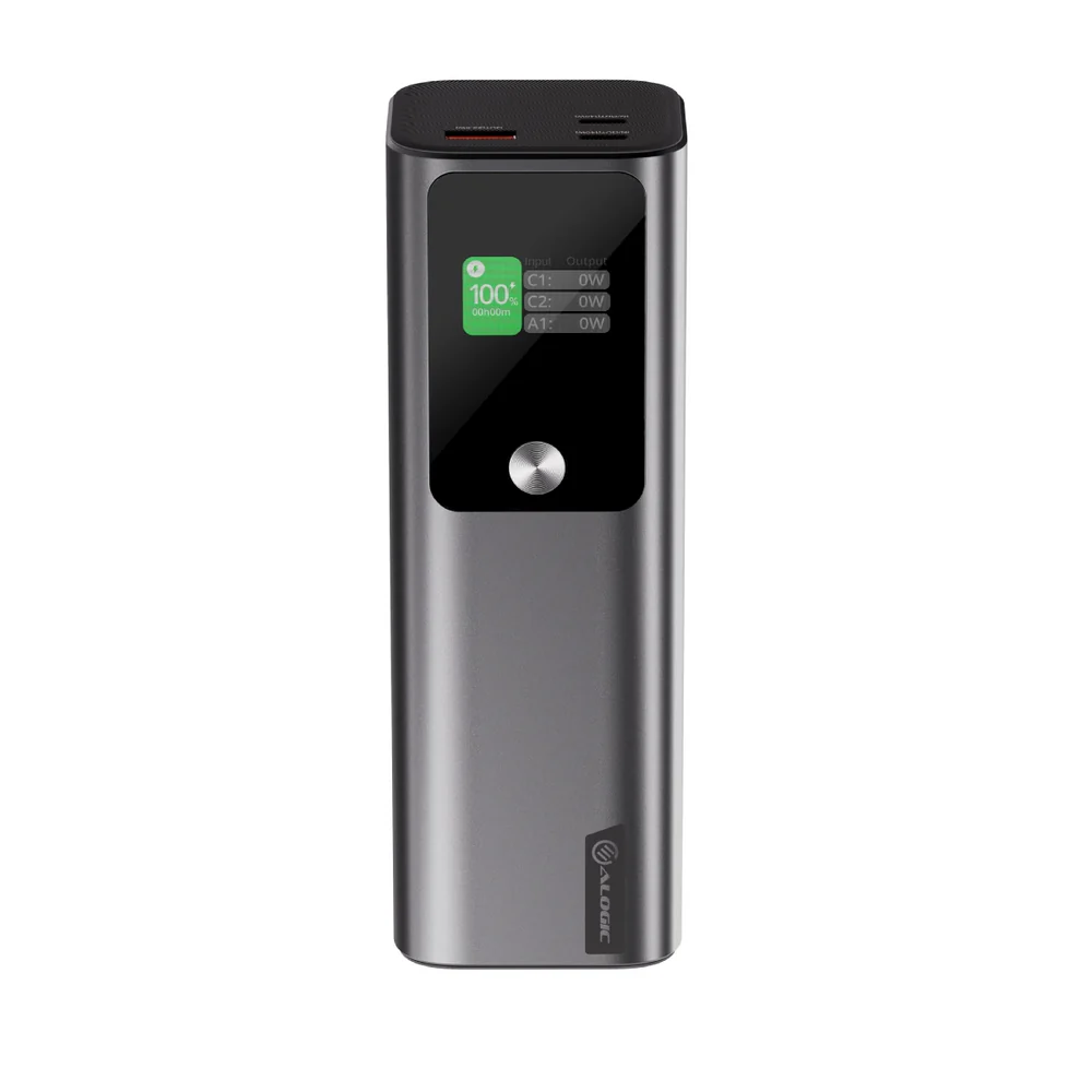 Alogic Ark 3-port powerbank (27.000 mAh/140W) - space gray