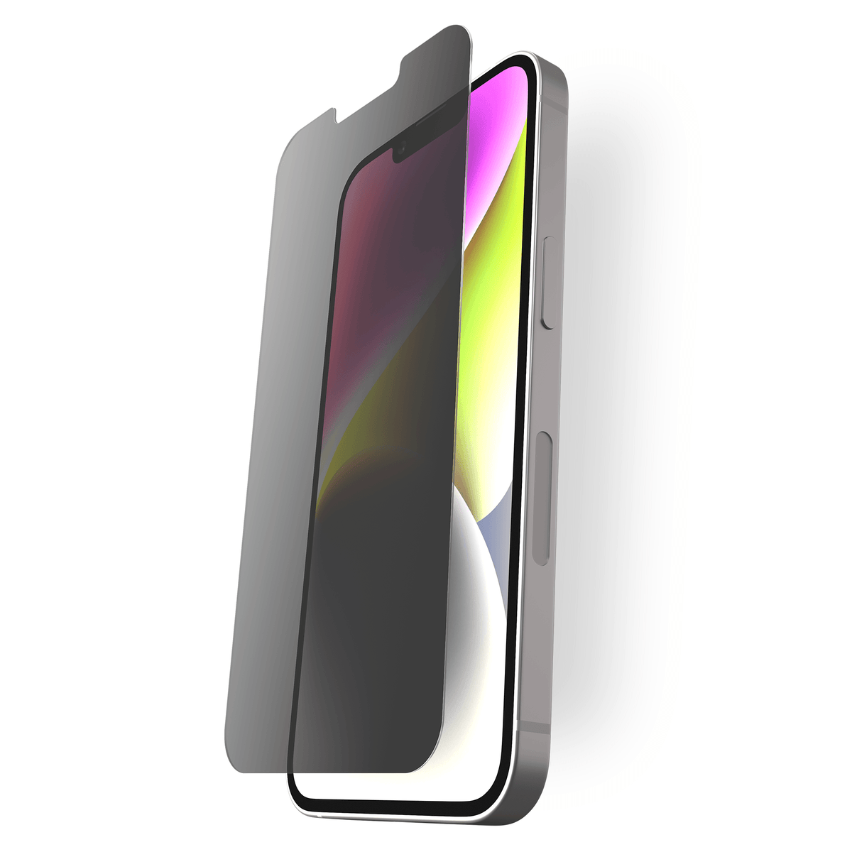 BodyGuardz Pure 3 Privacy screen protector iPhone 14 Plus - clear