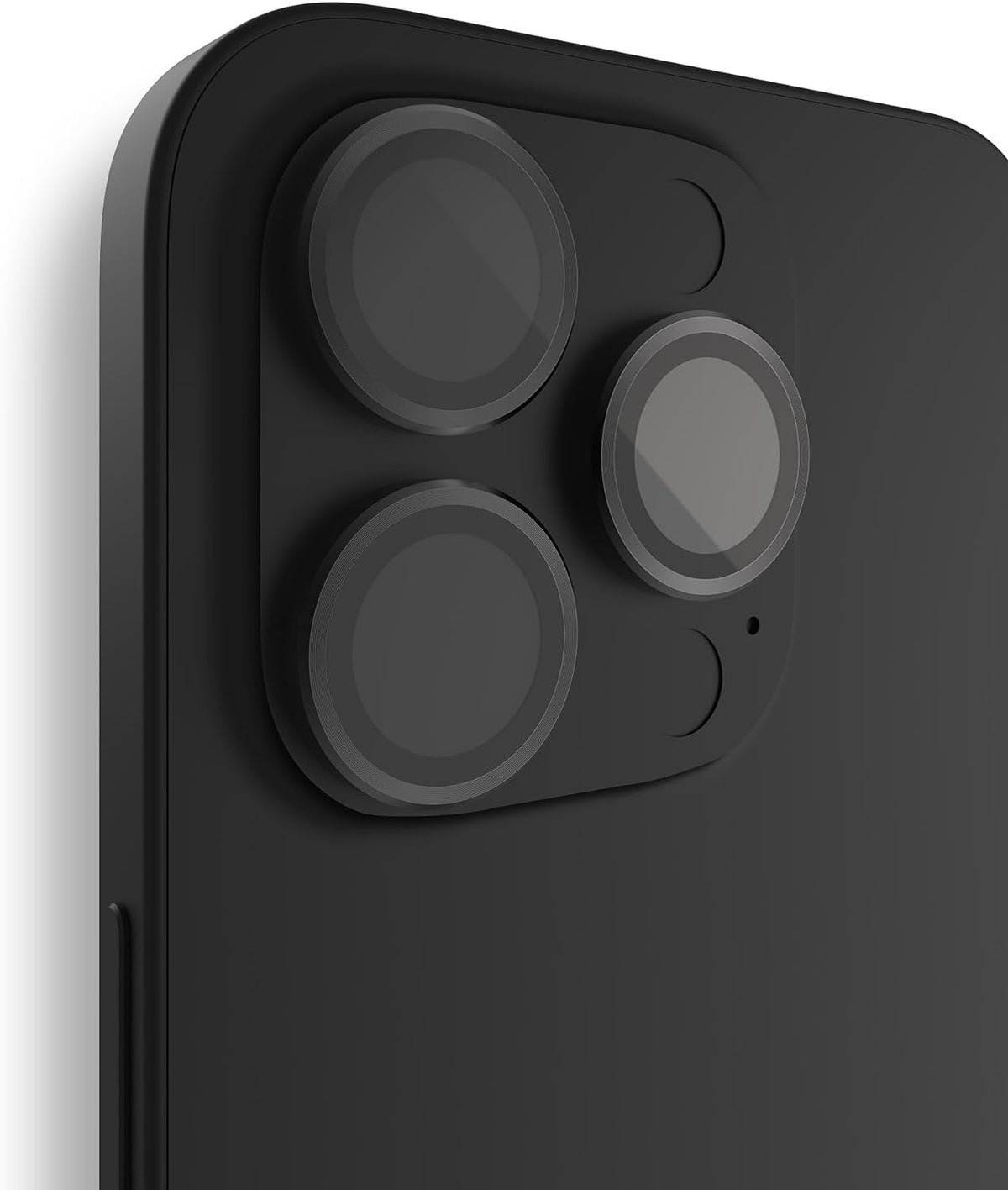 BodyGuardz Apex camera protectors iPhone 15 Pro & 15 Pro Max - black