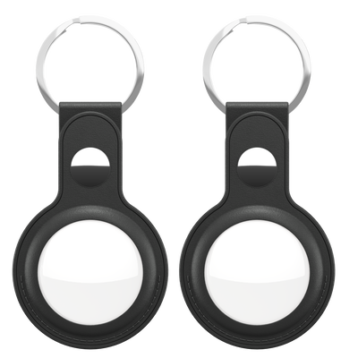 KeyBudz AirTag lederen sleutelhanger 2 pak