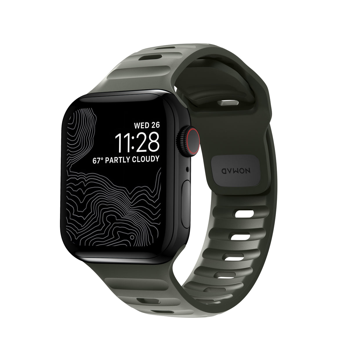 Nomad Sport band (40-42mm) - ash green