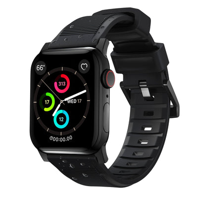 Nomad Rugged bandje / zwarte hardware (45-49mm)