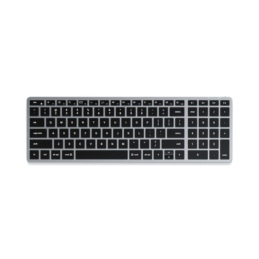 Satechi Slim X2 wireless keyboard - space gray