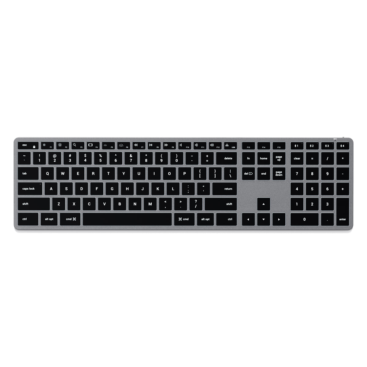 Satechi Slim X3 wireless keyboard - space gray