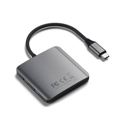 Satechi 4-Port USB-C hub met power delivery (100W)