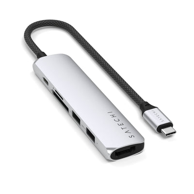 Satechi USB-C 6-in-1 Slim multiport adapter (4K)