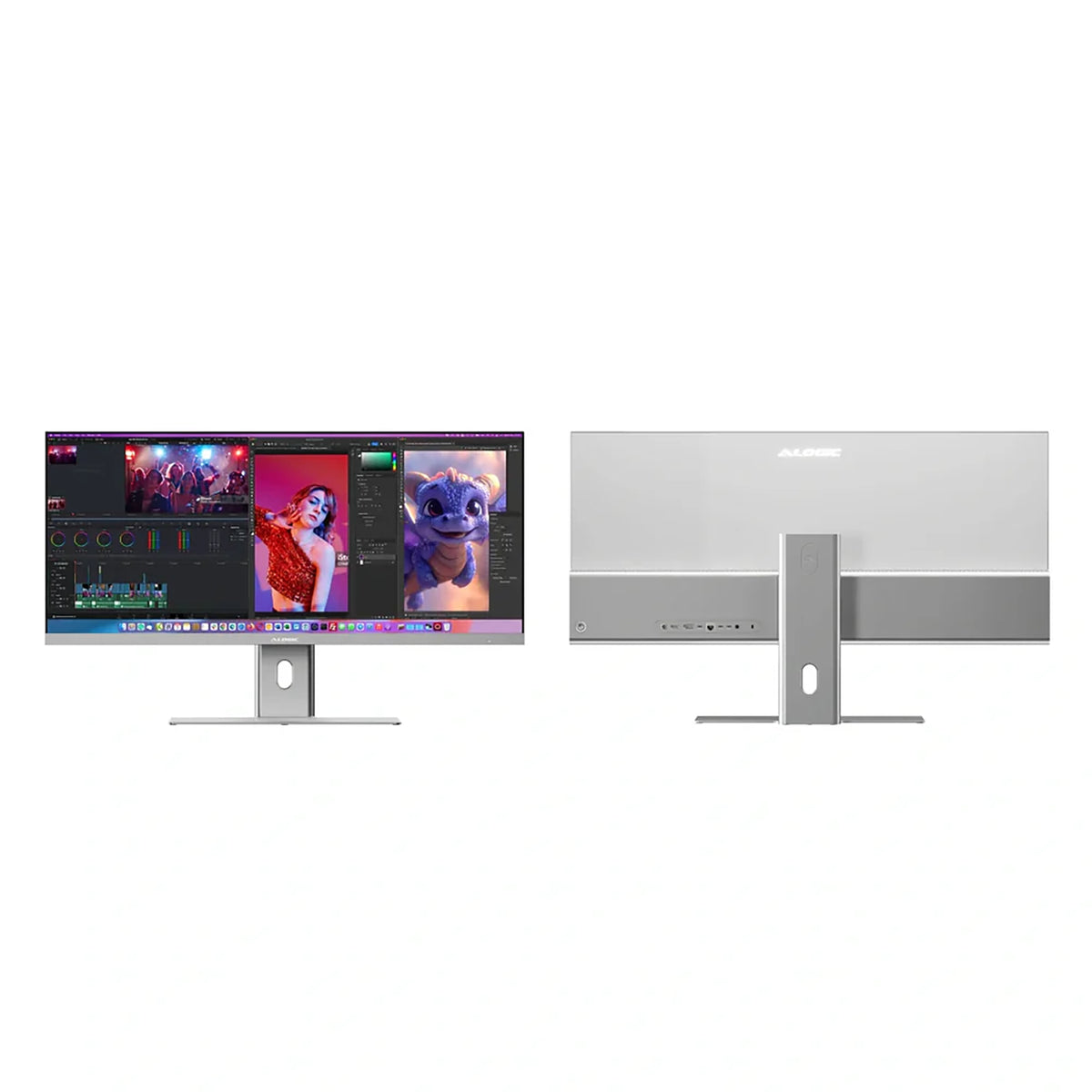 Alogic Edge 40” ultrawide monitor (5K) - silver