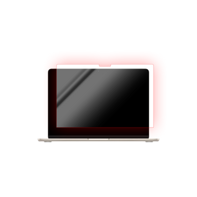 Bodyguardz Red Light Converter Displayschutzfolie MacBook Air 13" (M5)