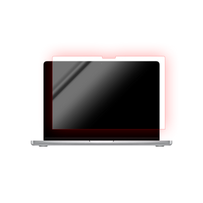 Bodyguardz Red Light Converter Displayschutzfolie MacBook Pro 14" (M5)