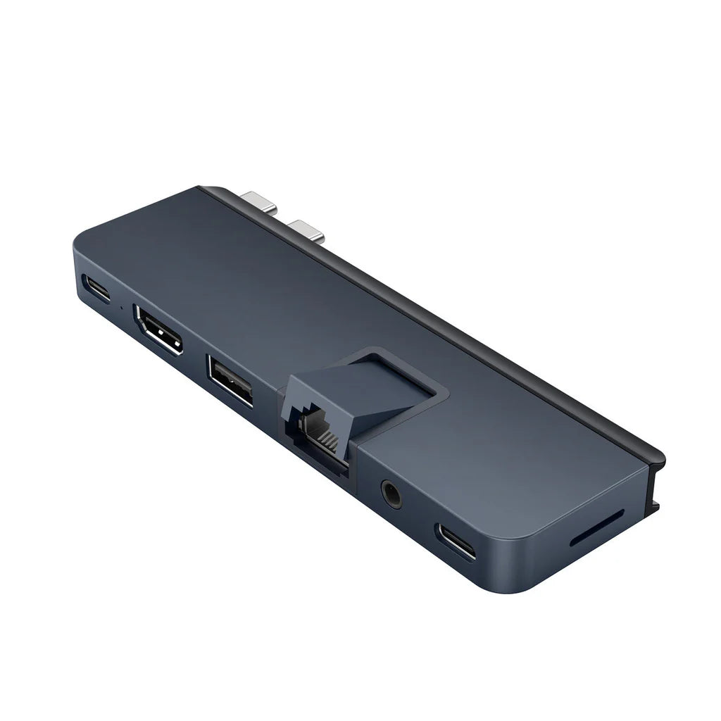 Hyper USB-C HyperDrive Duo Pro 7-in-2 hub - midnight blue