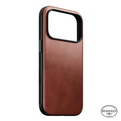 Nomad Modern Horween Leder Hülle iPhone 18 Pro