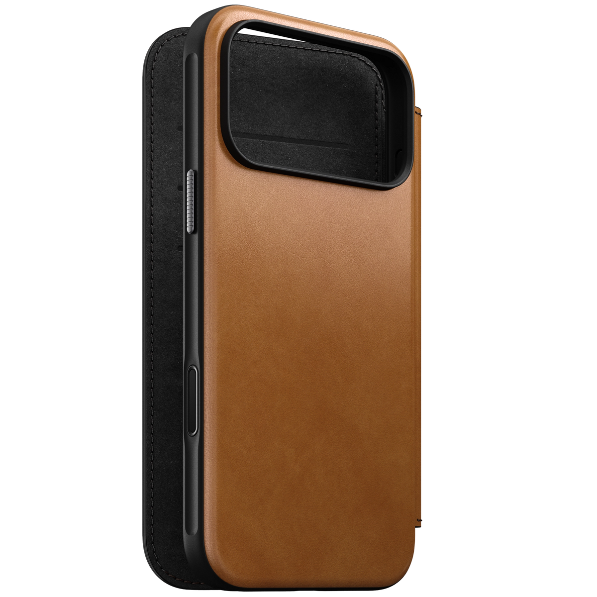 Nomad Modern Camino leather folio iPhone 18 Pro Max - English Tan