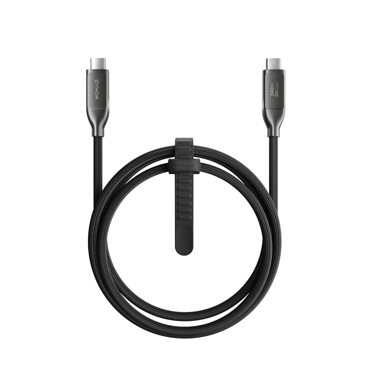 Nomad USB-C to USB-C Kevlar® cable V3 (1m/20Gbps) - black