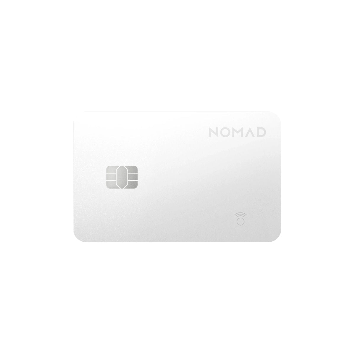 Nomad Find My Tracking card Pro - white