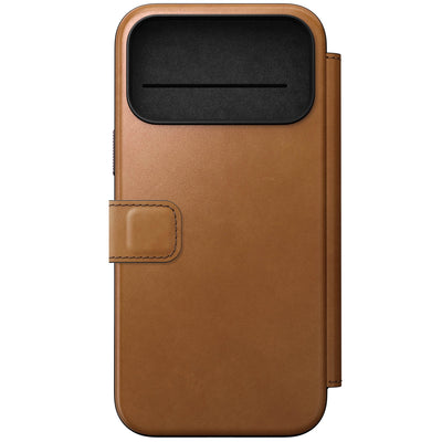 Nomad Modern leather folio iPhone 17 Pro Max