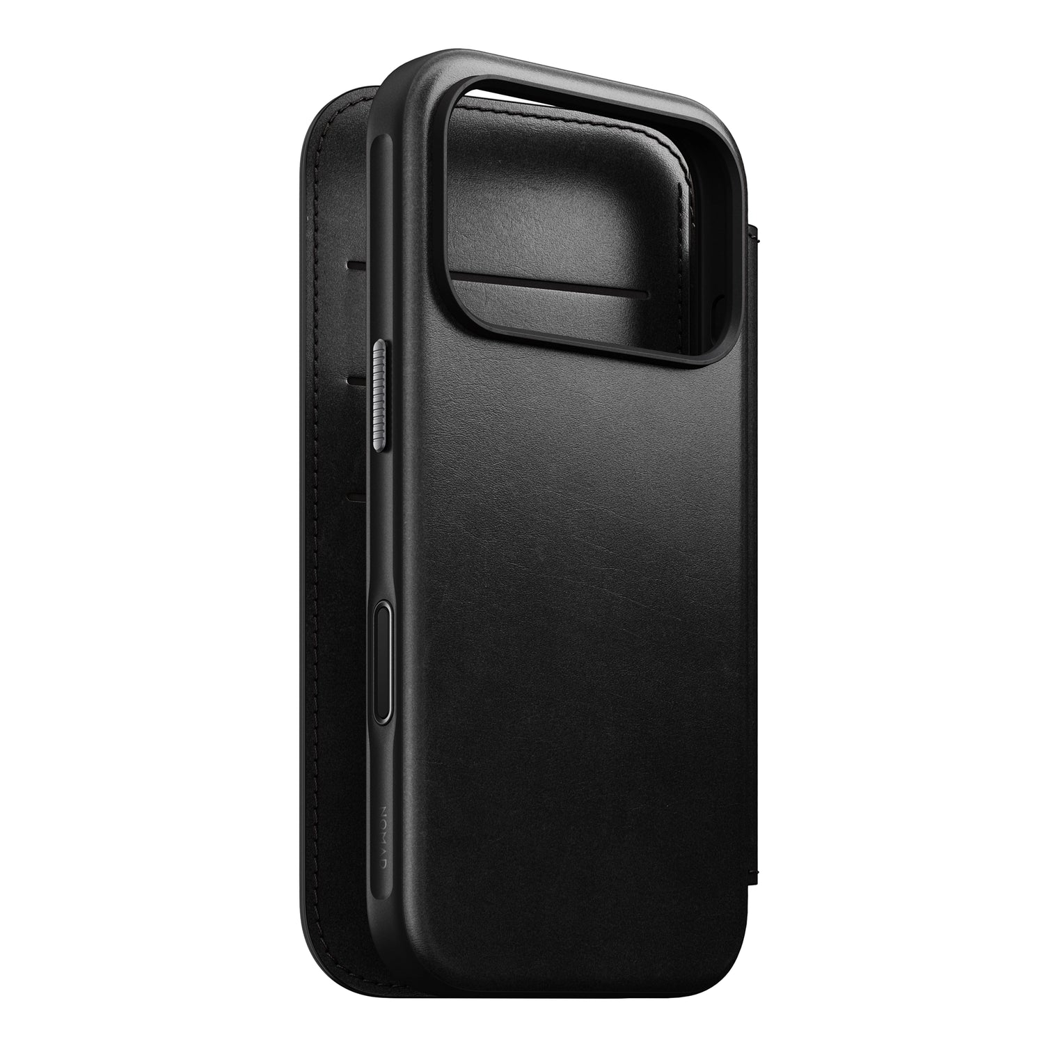 Nomad Horween leather folio iPhone 17 Pro – amble & strut