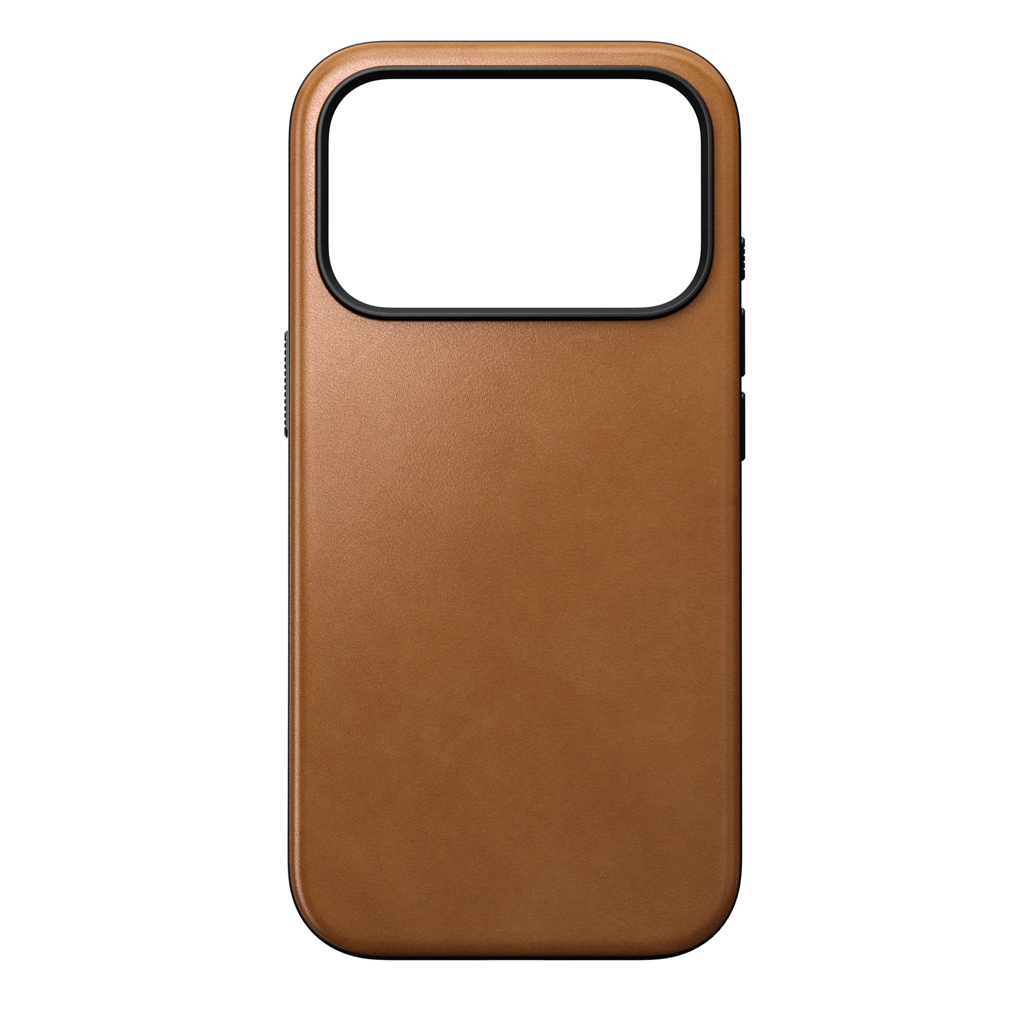 iPhoneアクセサリー NOMAD Magnetic LeatherBack iPhone17 Pro Magnetic Leather Back - iPhone 17 Pro | Rustic Brown