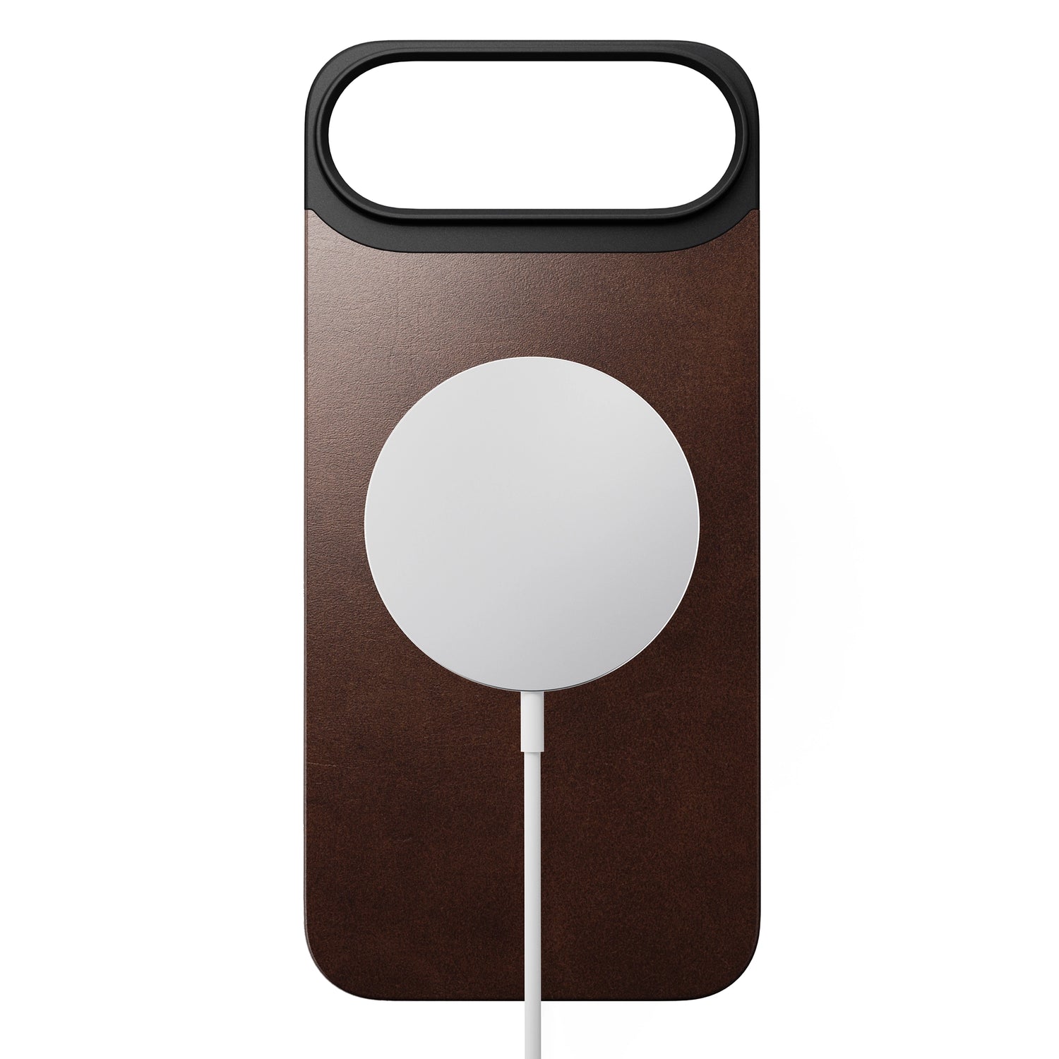 Nomad Magnetic Horween leather back iPhone Air – amble & strut