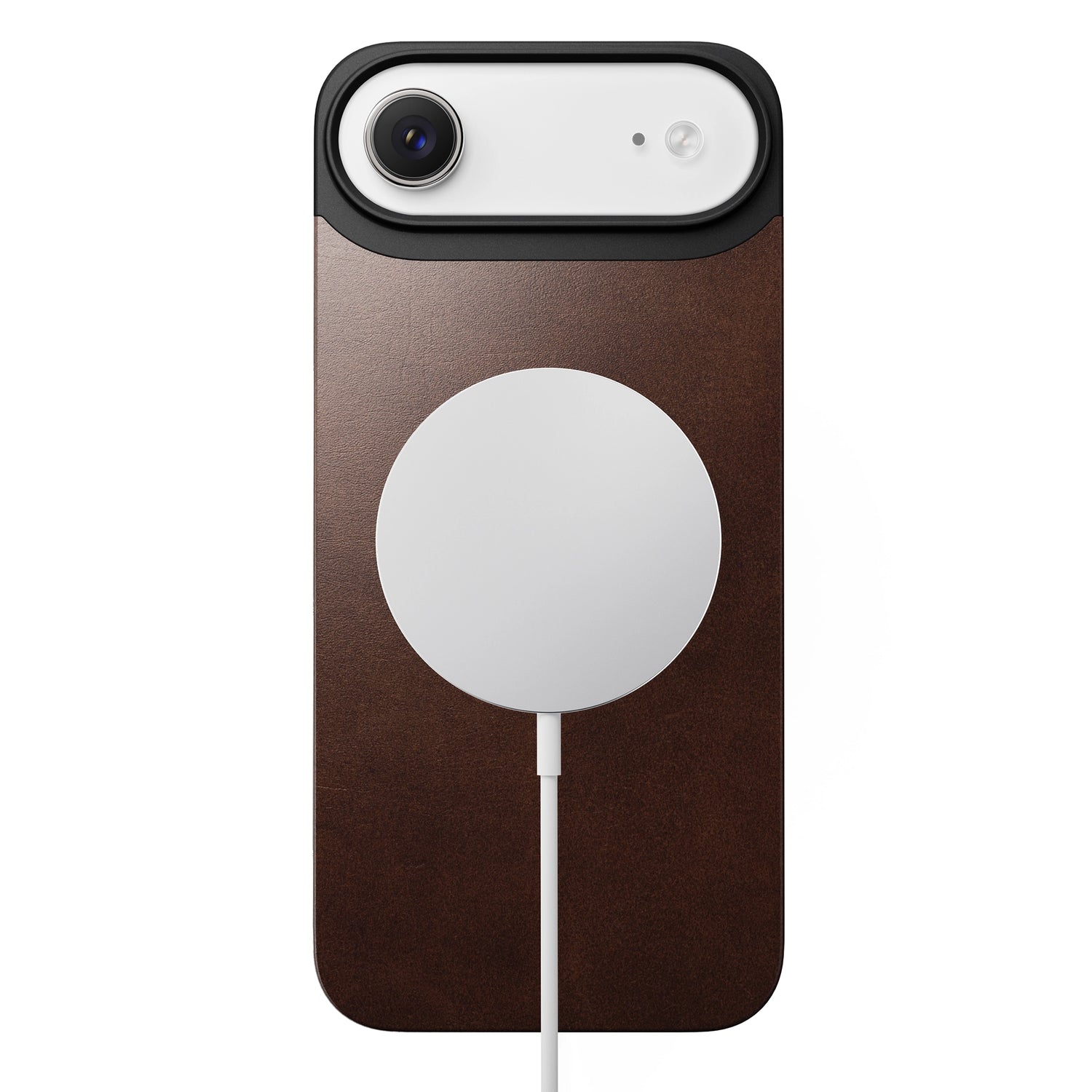 Nomad Magnetic Horween leather back iPhone Air – amble & strut