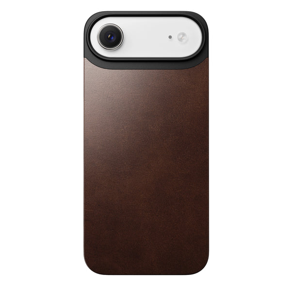 iPhoneアクセサリー NOMAD Magnetic Leather Back - iPhone Air Nomad Magnetic Horween leather back iPhone Air – amble & strut