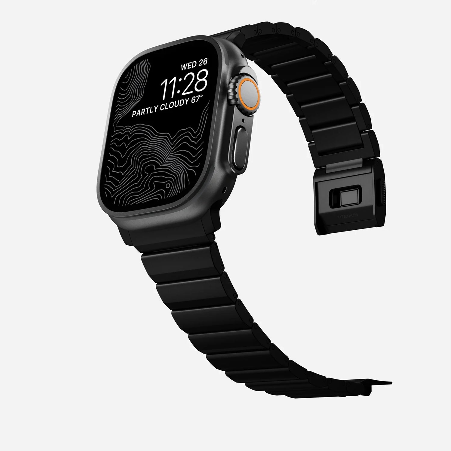 Nomad Titanium band (45-49mm) – amble & strut Nomad Titanium band (45-49mm) – amble & strut