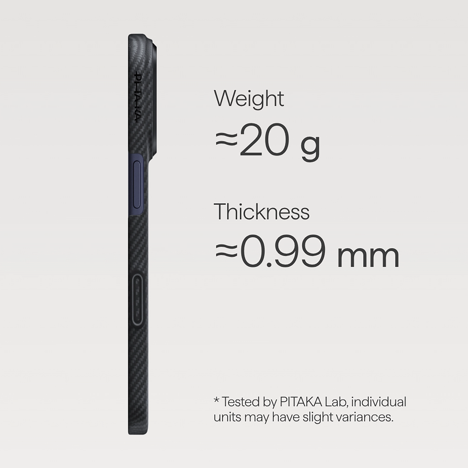 Pitaka Ultra slim case iPhone 17 Pro Max – amble & strut