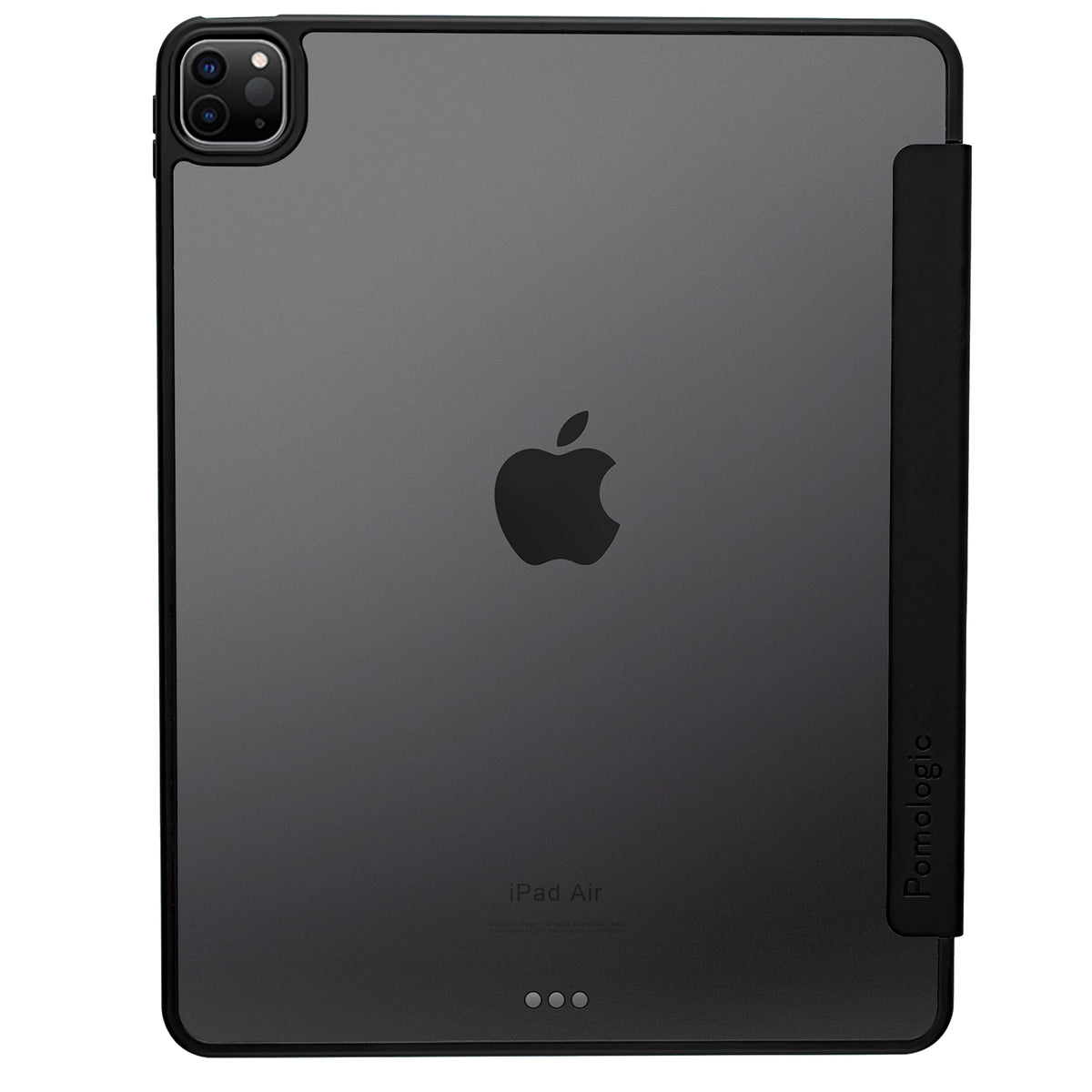 Pomologic BookFold case iPad Air 13" (M2-M4) - clear/black