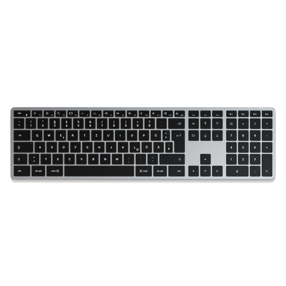 Satechi Slim X3 wireless keyboard (DE-layout) - space grey