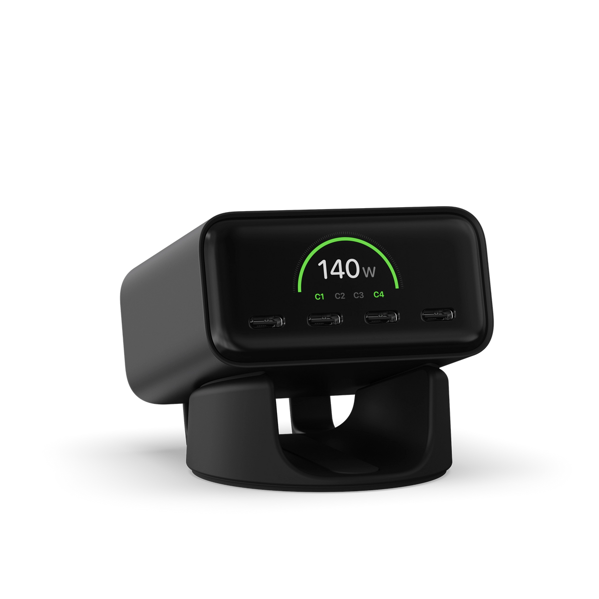 Satechi ChargeView desktop charger (140W) - space black