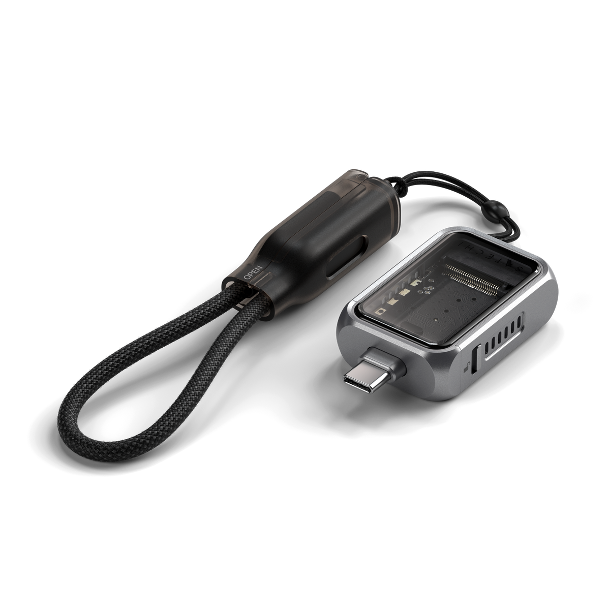Satechi mini NVMe SSD Enclosure - space gray