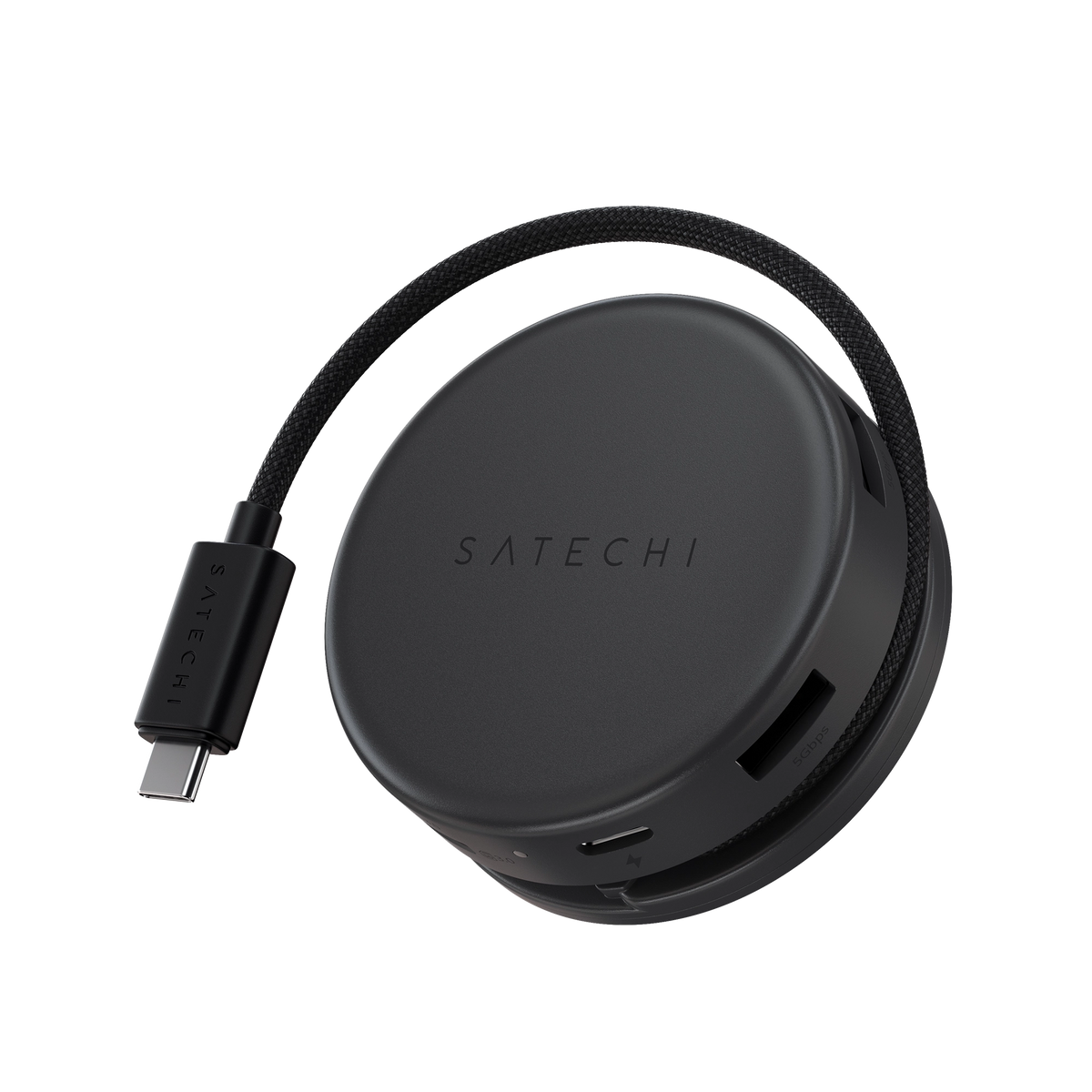 Satechi OntheGo 7-in-1 multiport adapter - space black