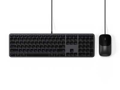 Satechi Slim CLX3 bekabeld mouse & toetsenbord combo