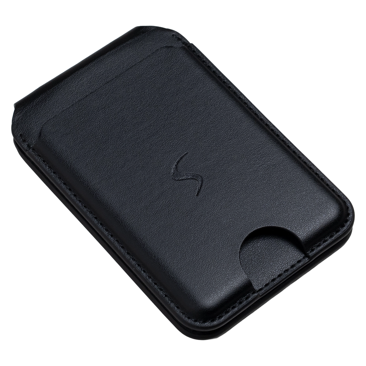 Scapade MagCard magnetic card holder with Find My - black