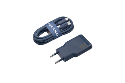 Tucano ONE charging kit - Ladegerät (35W) + Kabel (2m/60W)